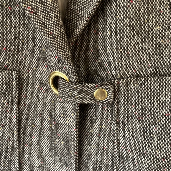 Topshop Tweed Blazer with Suede Elbow Patches - Picture 2 of 8